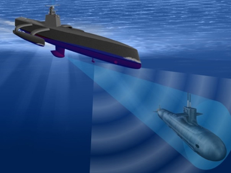Autonomous submarine developed by the National Robotics Engineering Center (NREC). 