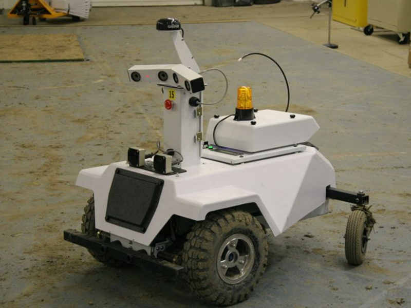 NREC's Learning Robot from the side. 