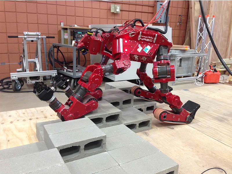 CHIMP robot of the National Robotics Engineering Center (NREC). 